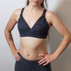 Phoenix Rising strappy steampunk organic bra top